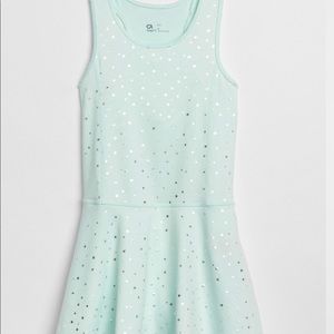 Girls Tennis Dress with shorts attached.